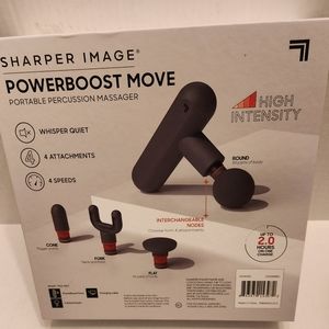 Sharper Image Powerboost Move Portable  Massager NEW